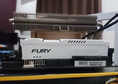 Enough clearance for the RAM