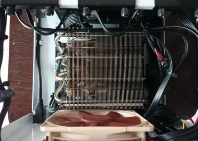 Plenty of room for good airflow